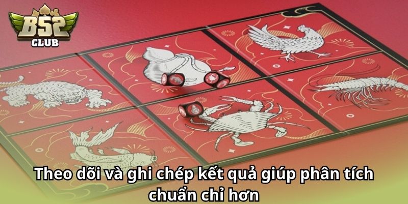 Theo dõi và ghi chép kết quả giúp phân tích chuẩn chỉ hơn